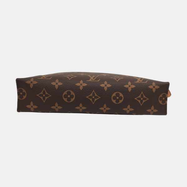 TOILET POCKET 26 Monogram Coated Canvas Brown