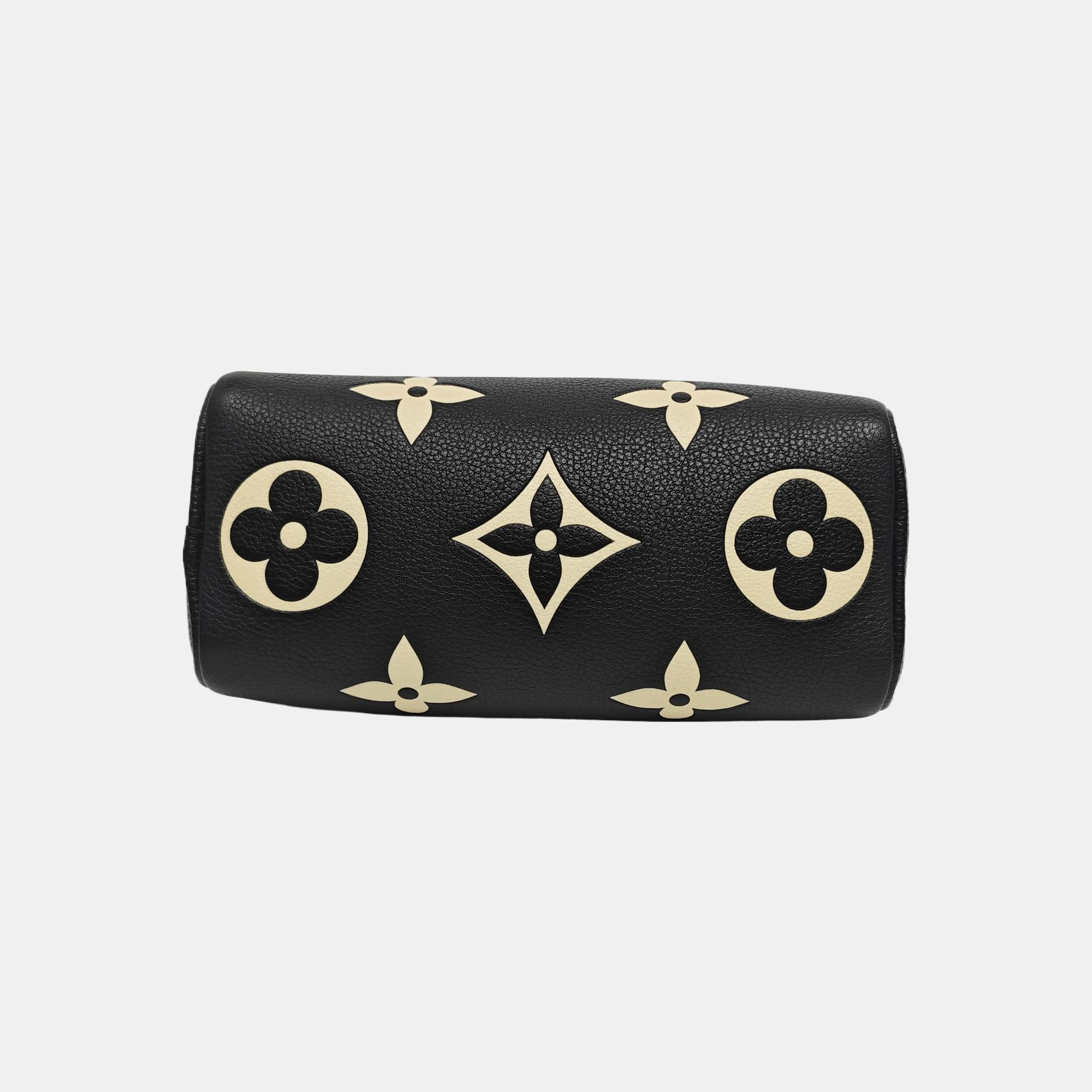 SPEEDY Nano Monogram Calfskin Black