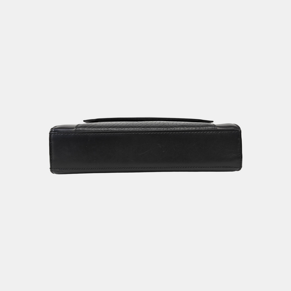 Calfskin Shoulder Bag Black
