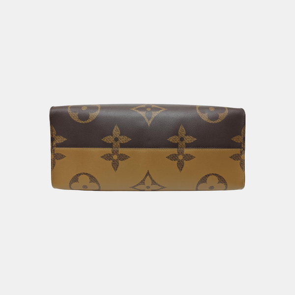 ONTHEGO GM Monogram Coated Canvas Brown