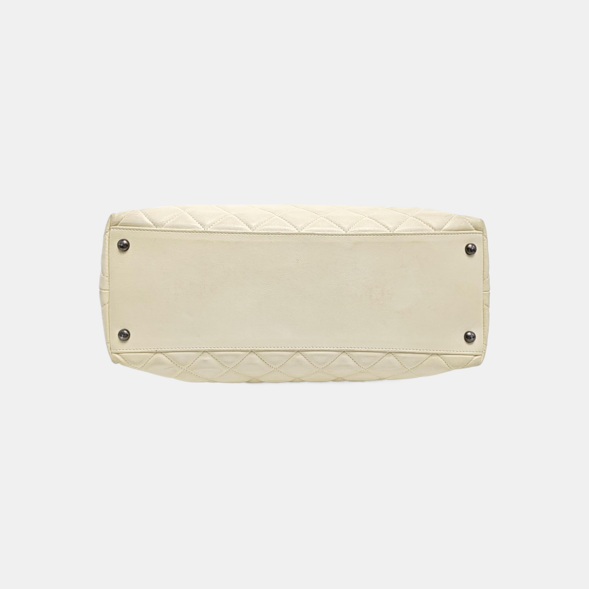 PORTOBELLO Quilted Calfskin White