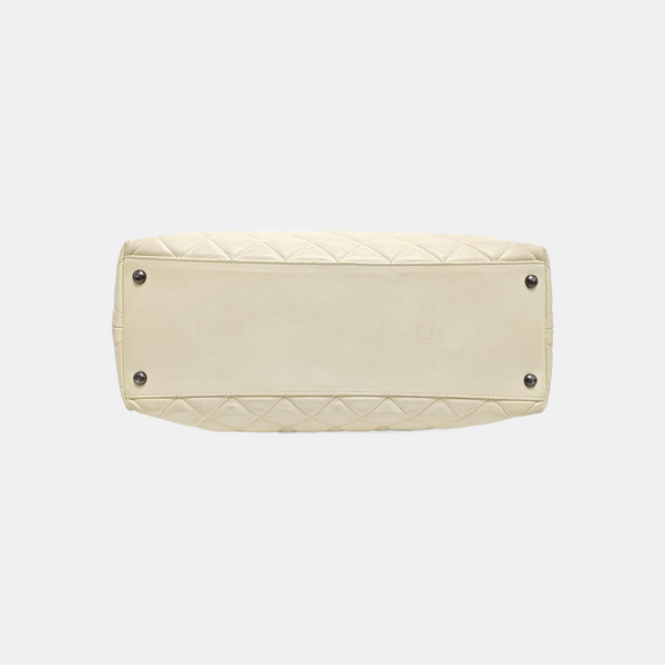 PORTOBELLO Quilted Calfskin White