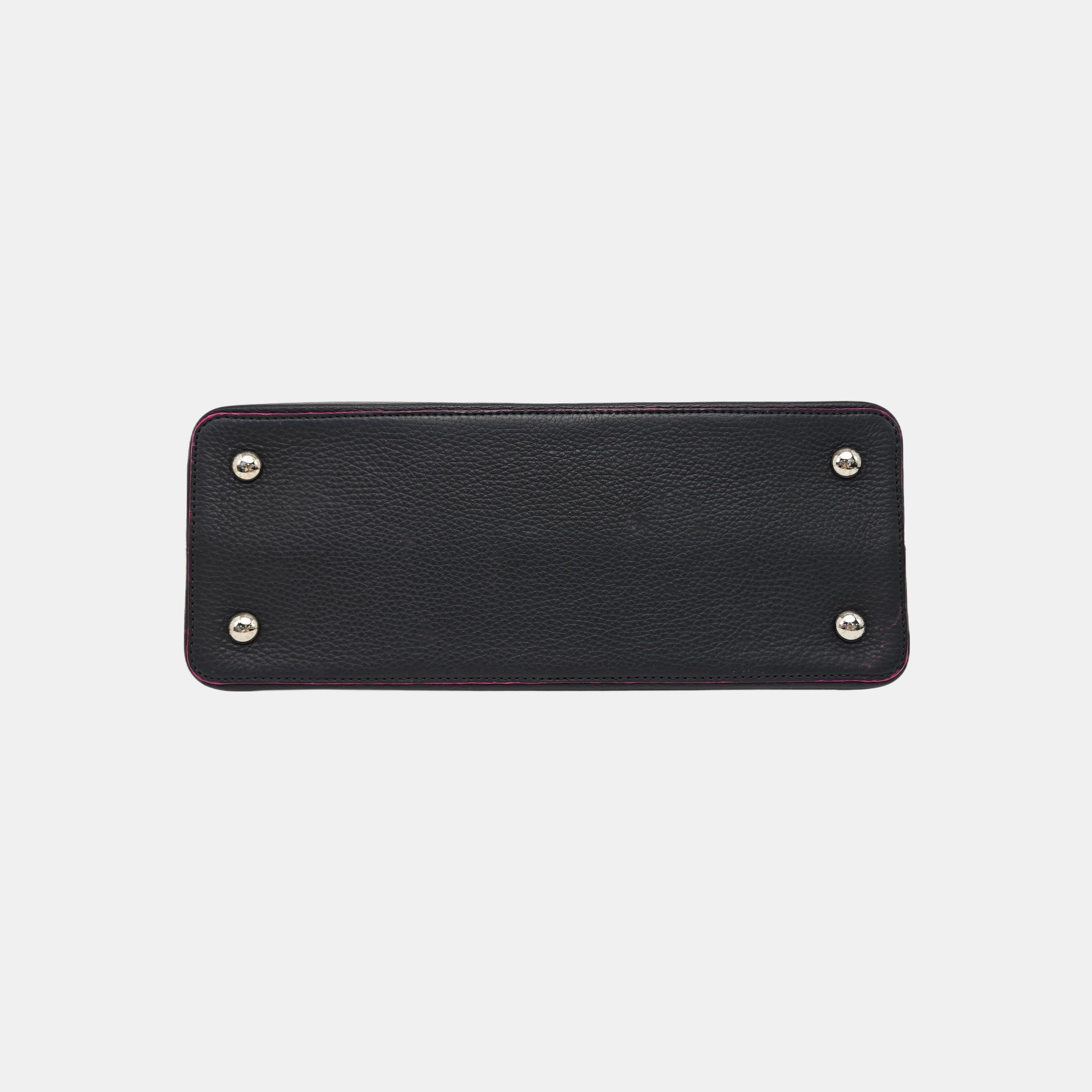 CAPUCINES GM Calfskin Black