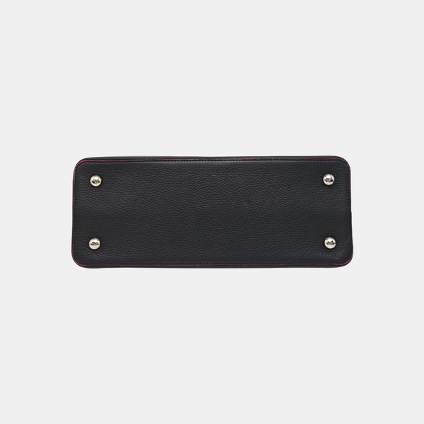 CAPUCINES GM Calfskin Black