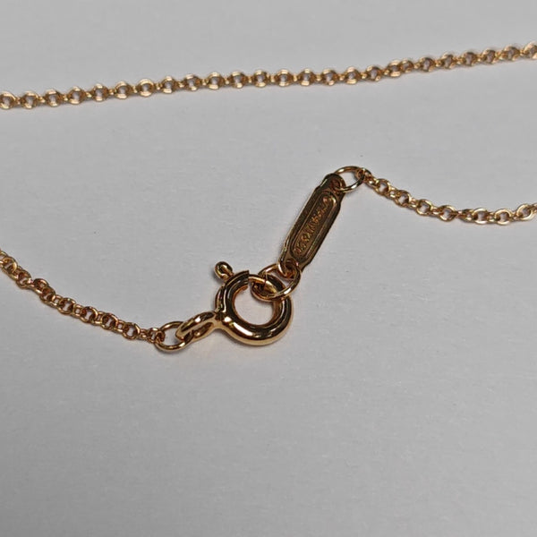 Tiffany Hearts 18k Rose Gold Necklace