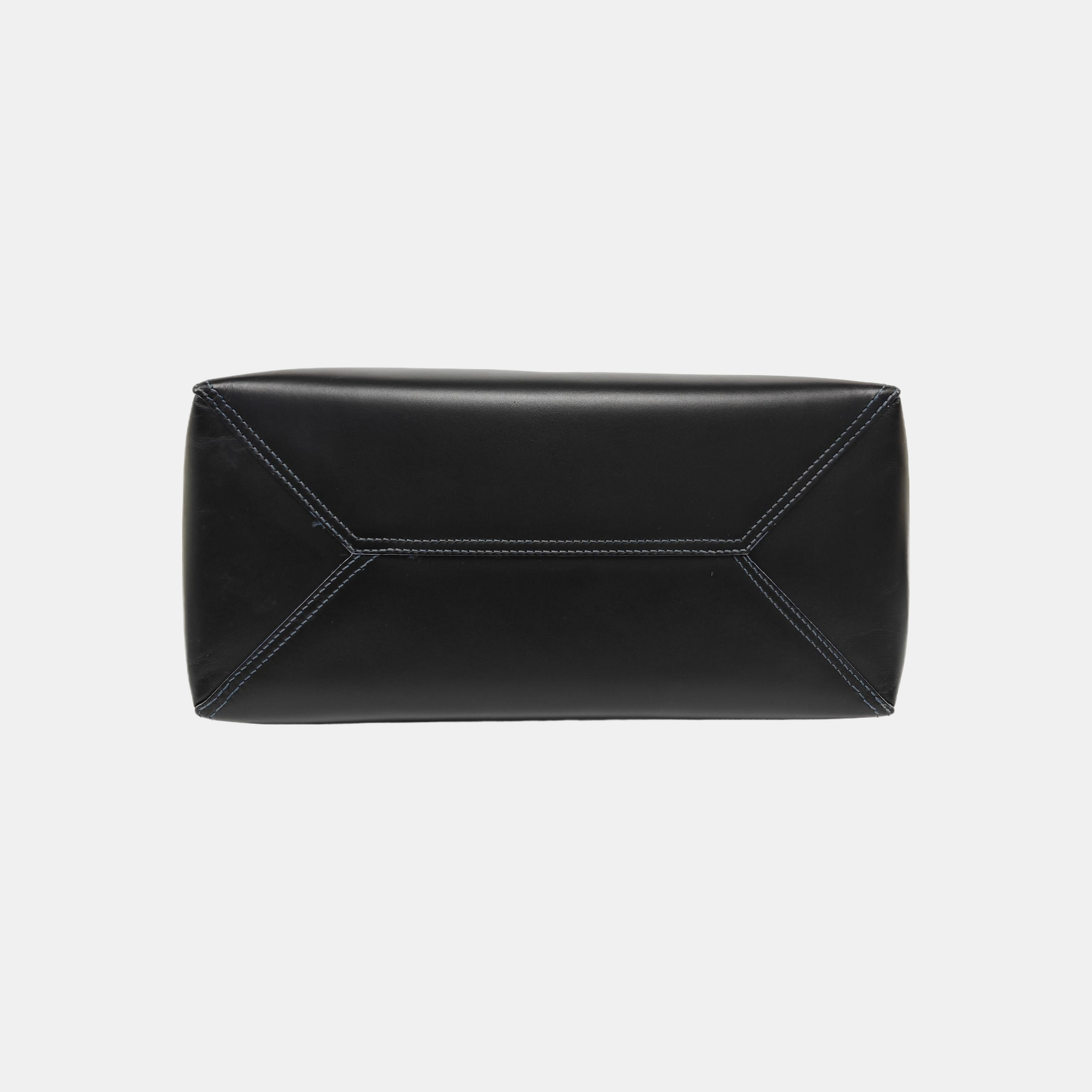 Calfskin Tote Bag Black