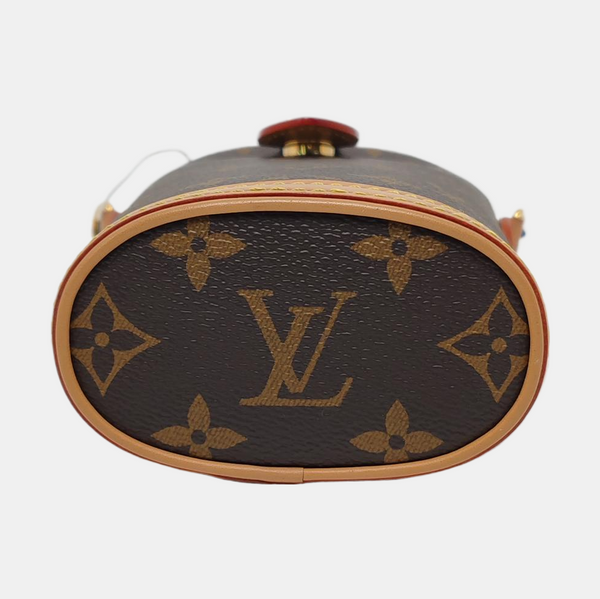 FOLD ME Monogram Coated Canvas Brown