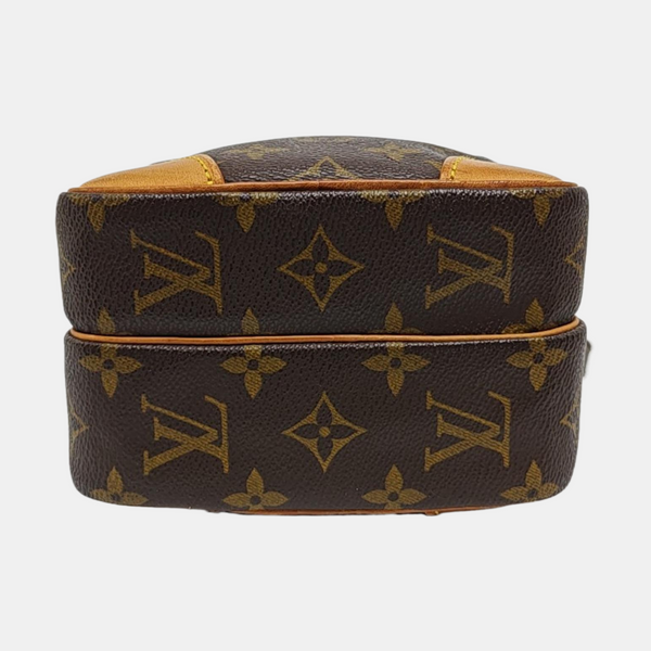 AMAZON Monogram Coated Canvas Brown
