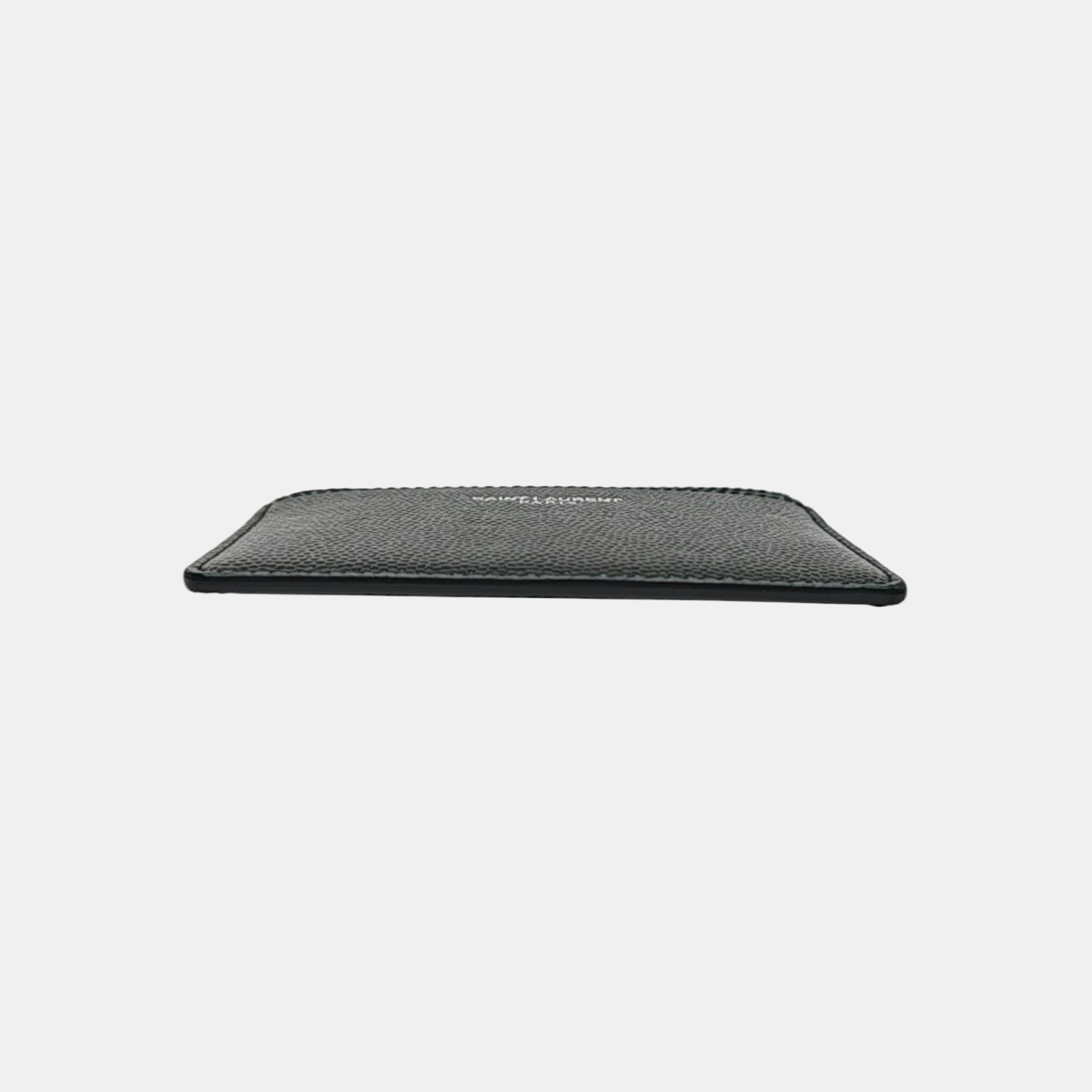 Calfskin Card Holder Green