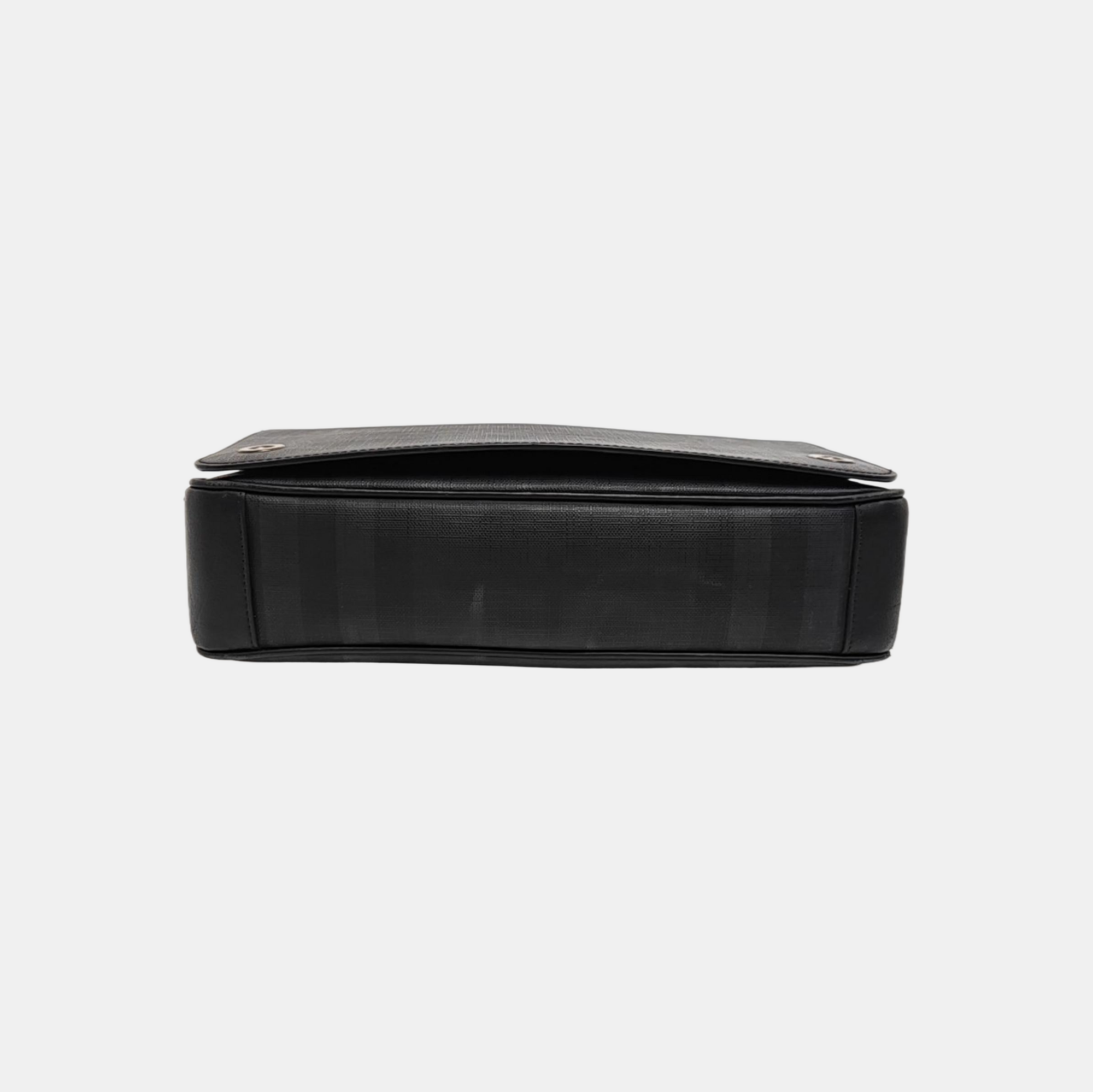 London Coated Canvas Black
