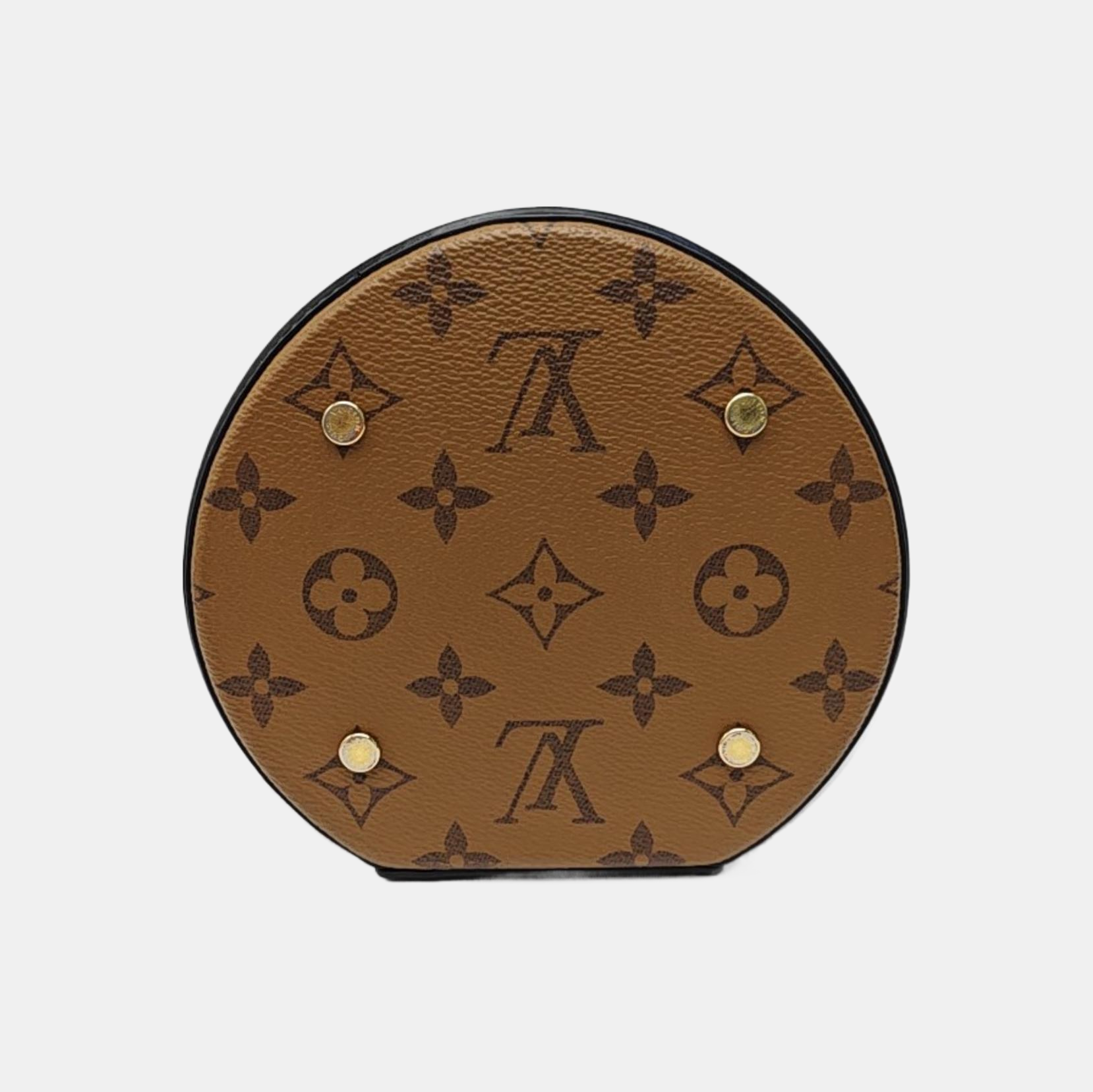 CANNES PM Monogram Coated Canvas Brown