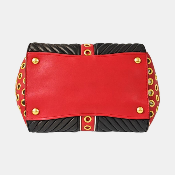 Quilted Lambskin Red