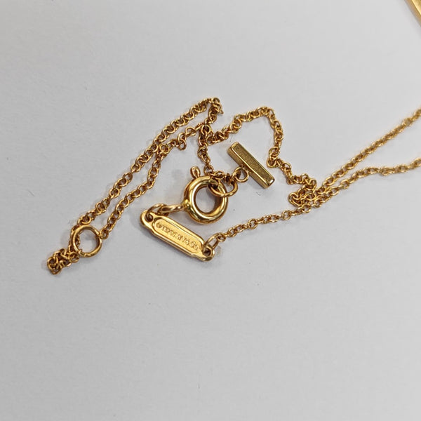 Tiffany T 18k Gold Necklace
