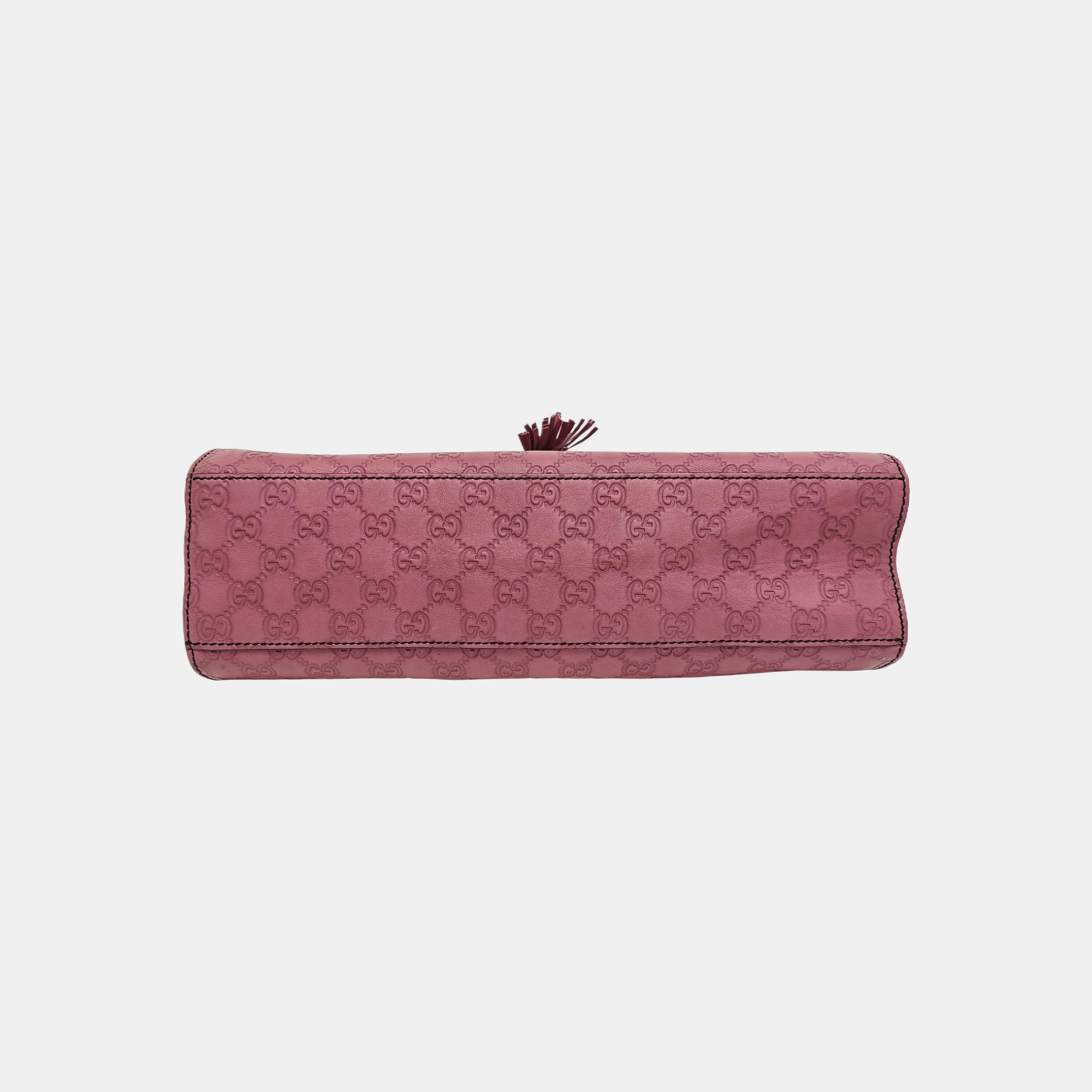 Emily Chain Monogram Calfskin Pink