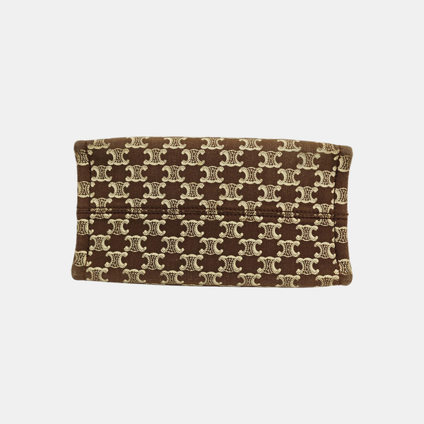 CABAS CELINE Small Fabric Brown