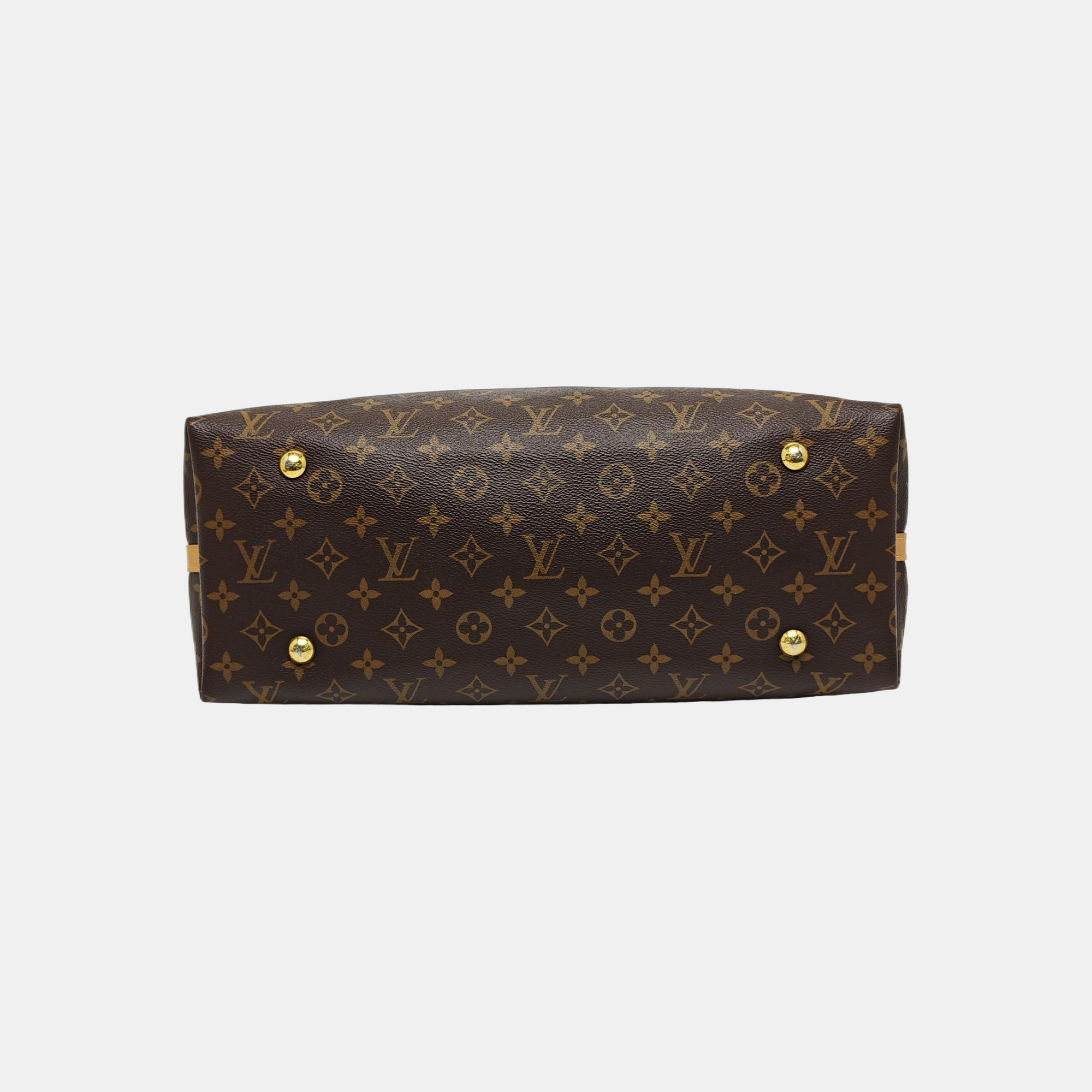 CARRYALL MM Monogram Coated Canvas Brown