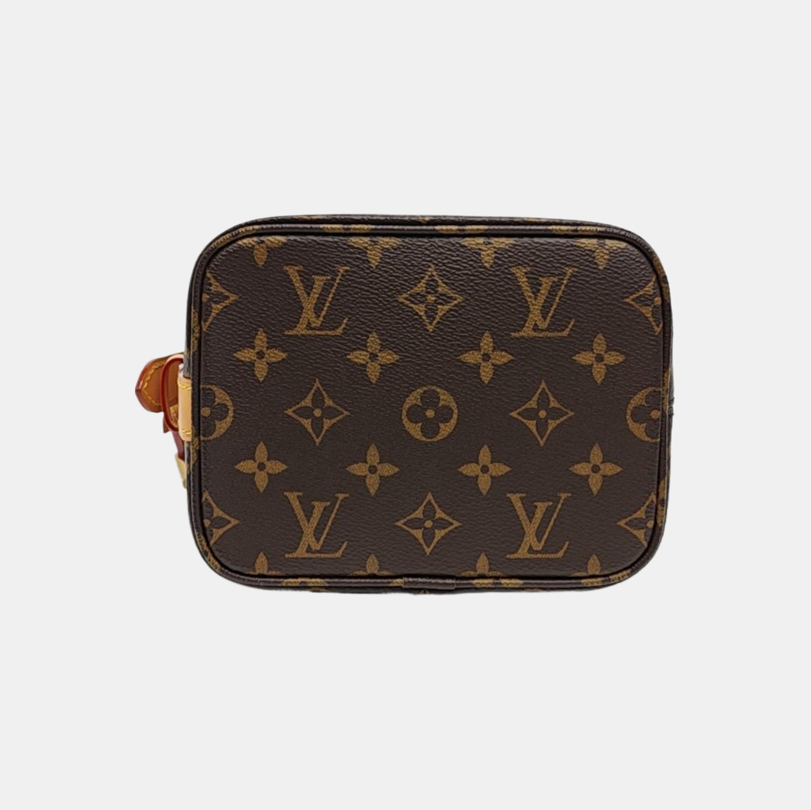 ALL IN Monogram Coated Canvas Brown