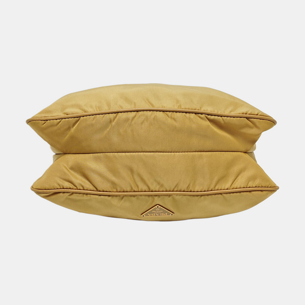 Nylon Shoulder Bag Yellow