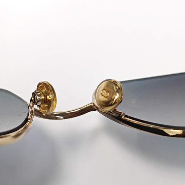 Gafas de sol metálicas azules