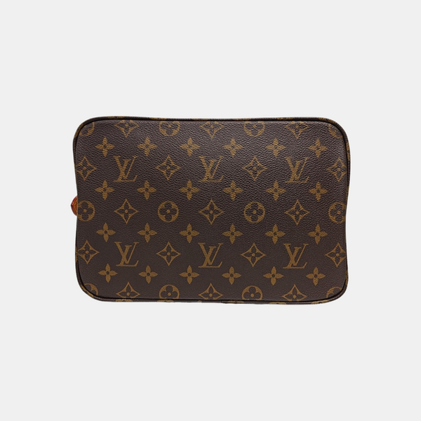 ALL IN GM Monogram Coated Canvas Brown