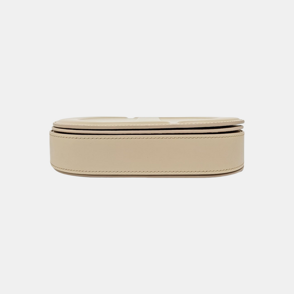 Calfskin Shoulder Bag Beige