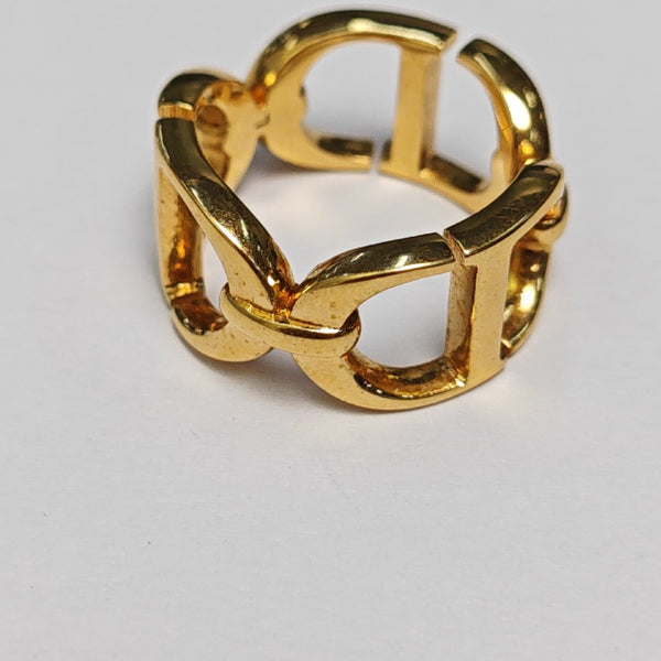 Metal Gold Ring EU 53