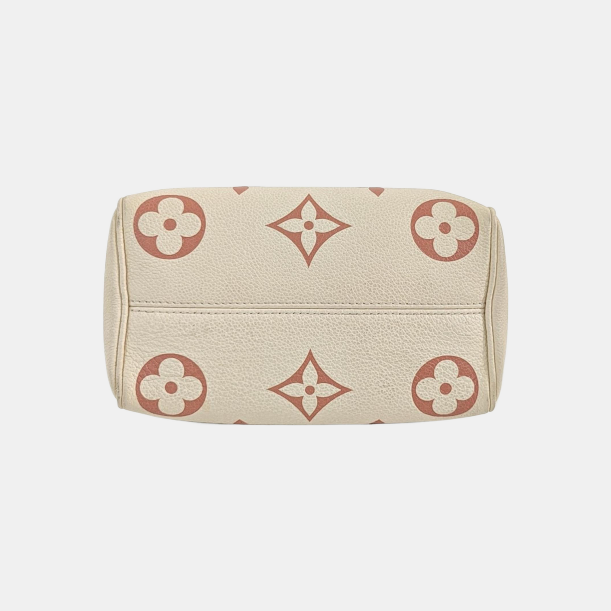 SPEEDY 20 Monogram Calfskin Beige