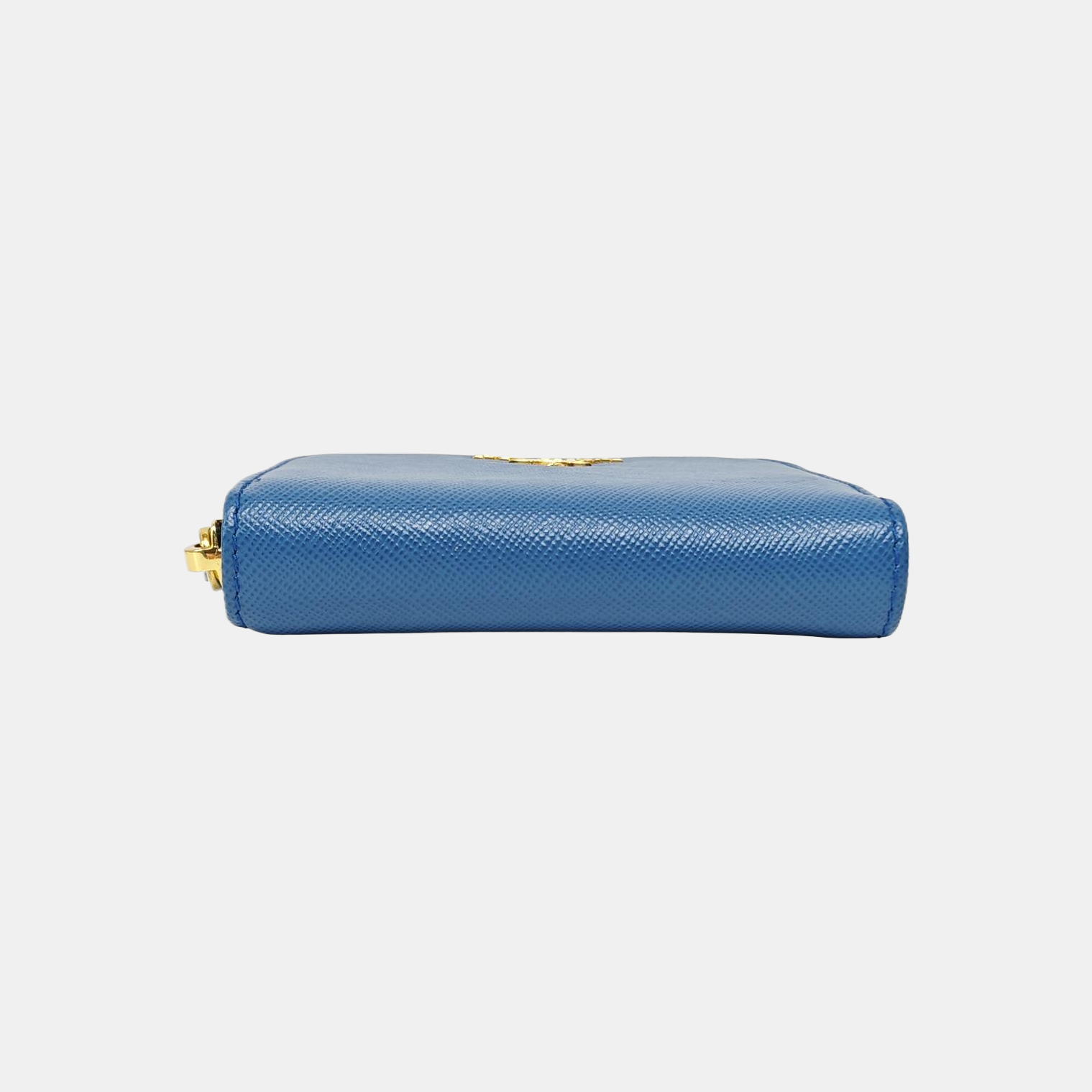 Calfskin Card Holder Blue