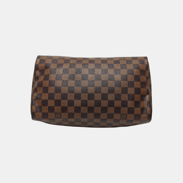SPEEDY 30 Damier Ebene Coated Canvas Brown