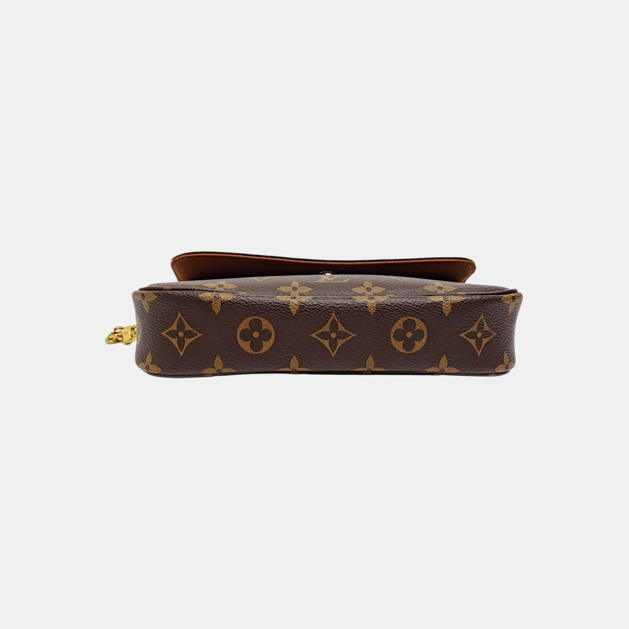 IVY Monogram Coated Canvas Brown