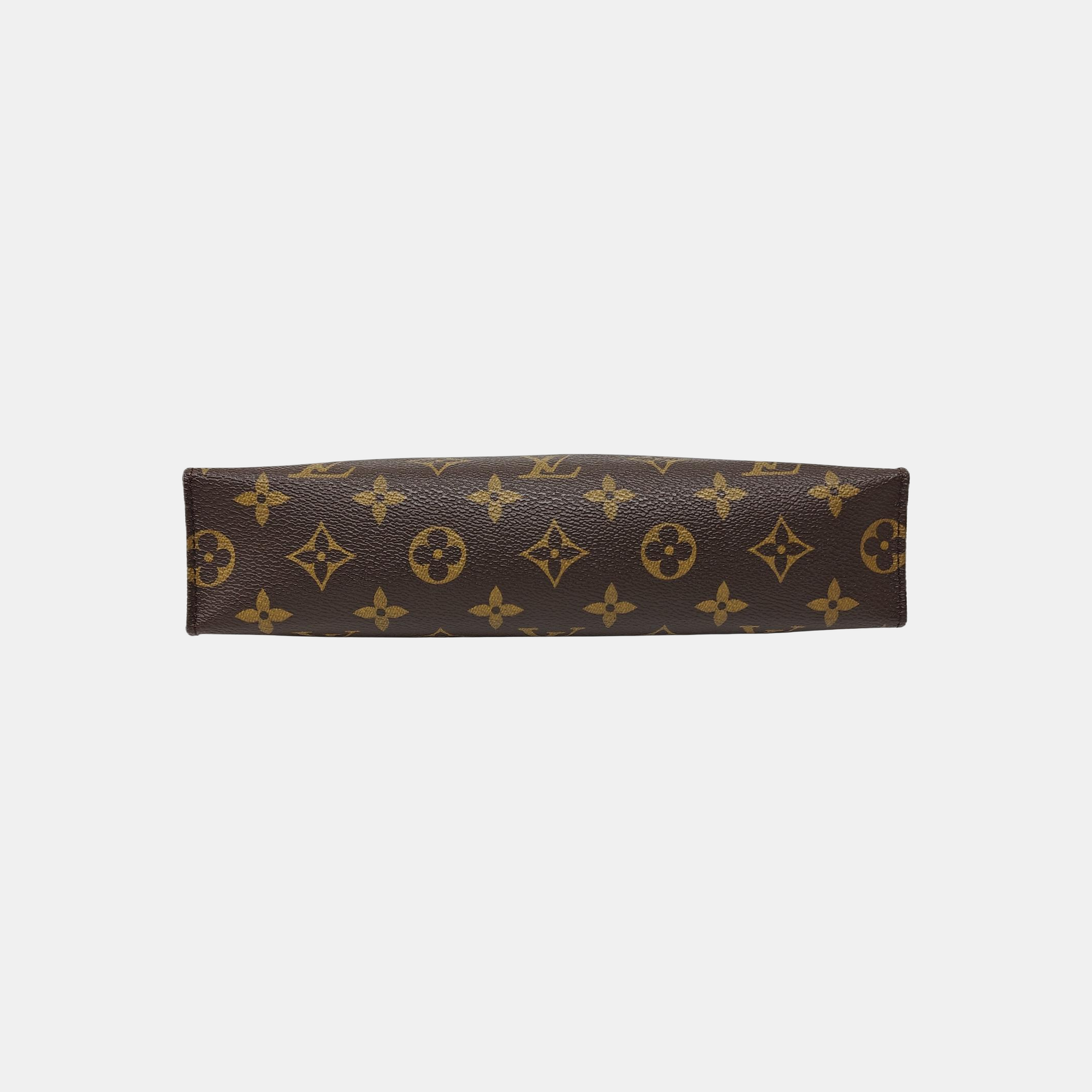 TOILET POCKET 26 Monogram Coated Canvas Brown