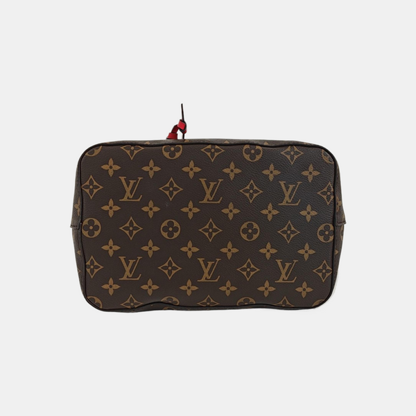 NÉONOÉ MM Monogram Coated Canvas Brown