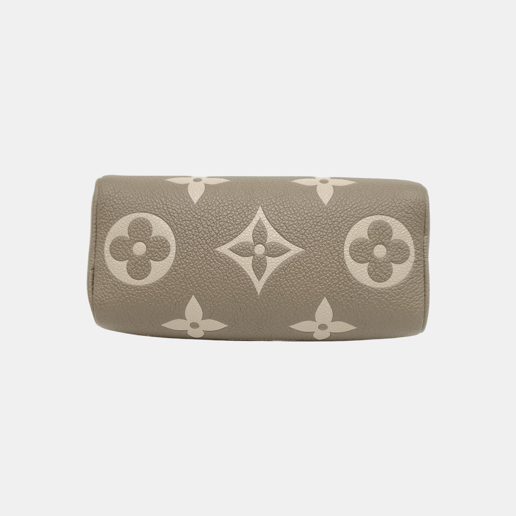SPEEDY Nano Monogram Calfskin Gray