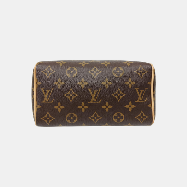 SPEEDY 20 Monogram Coated Canvas Brown