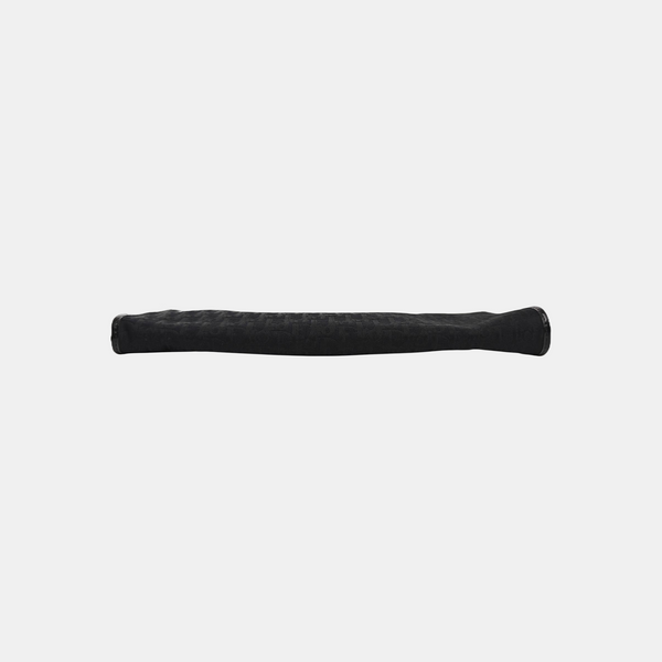 Oblique Canvas Clutch Black
