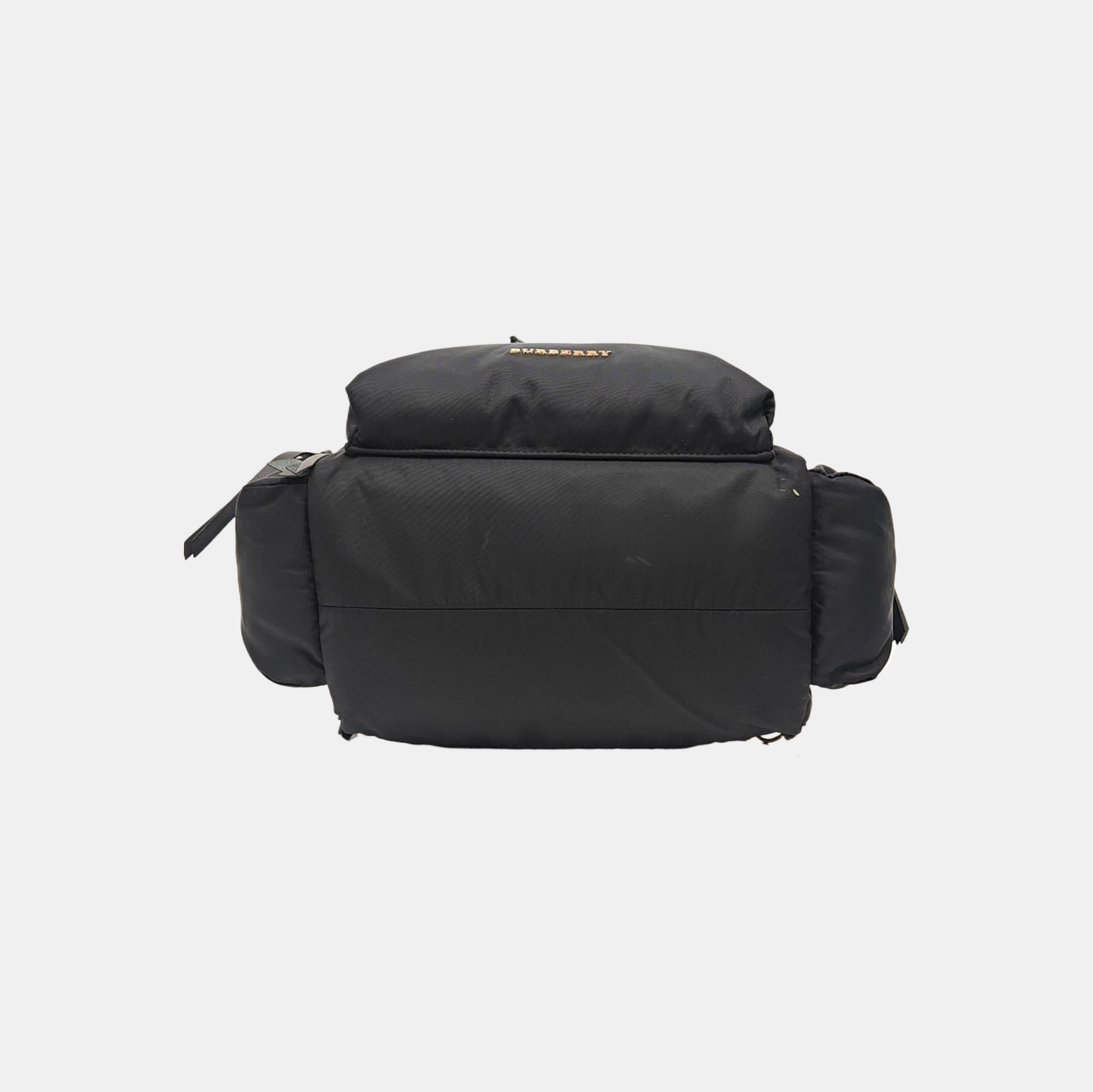 The Rucksack Medium Nylon Black