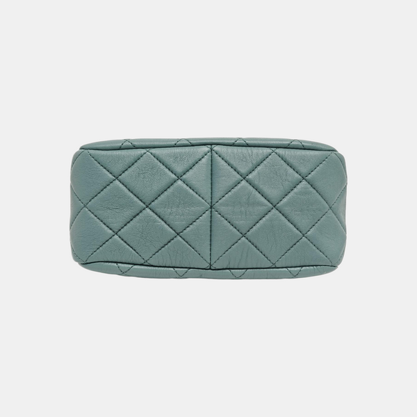 23A HOBO Quilted Lambskin Green