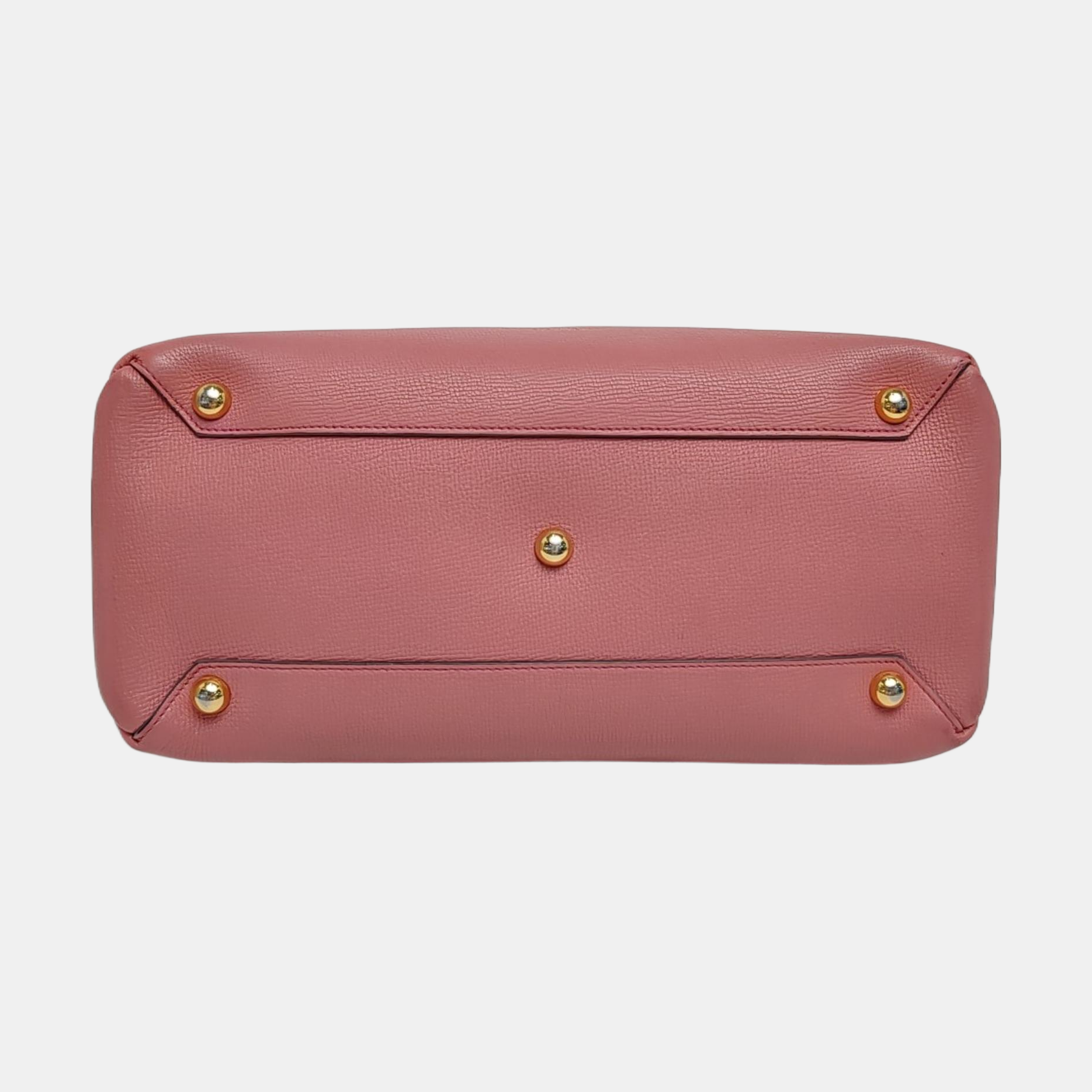 Authenticated pre-owned  The Banner Medium Calfskin Pink - Tote Bag at Looply