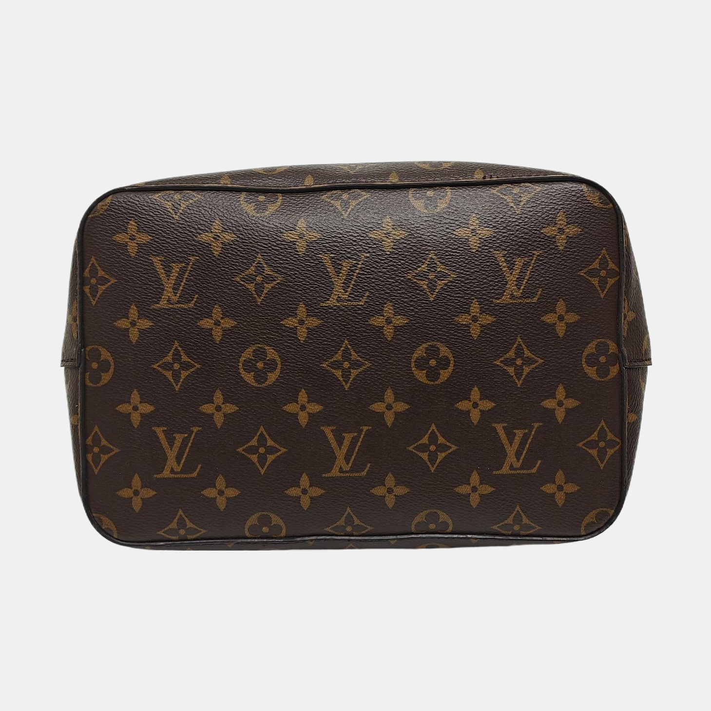 NÉONOÉ MM Monogram Coated Canvas Brown