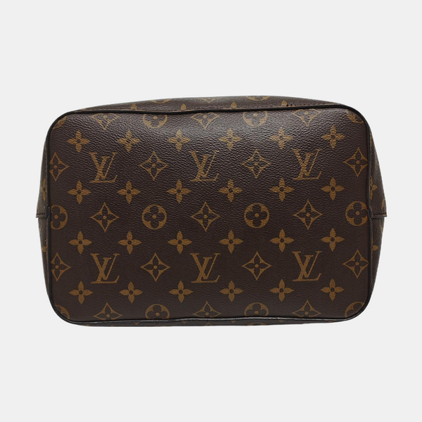 NÉONOÉ MM Monogram Coated Canvas Brown