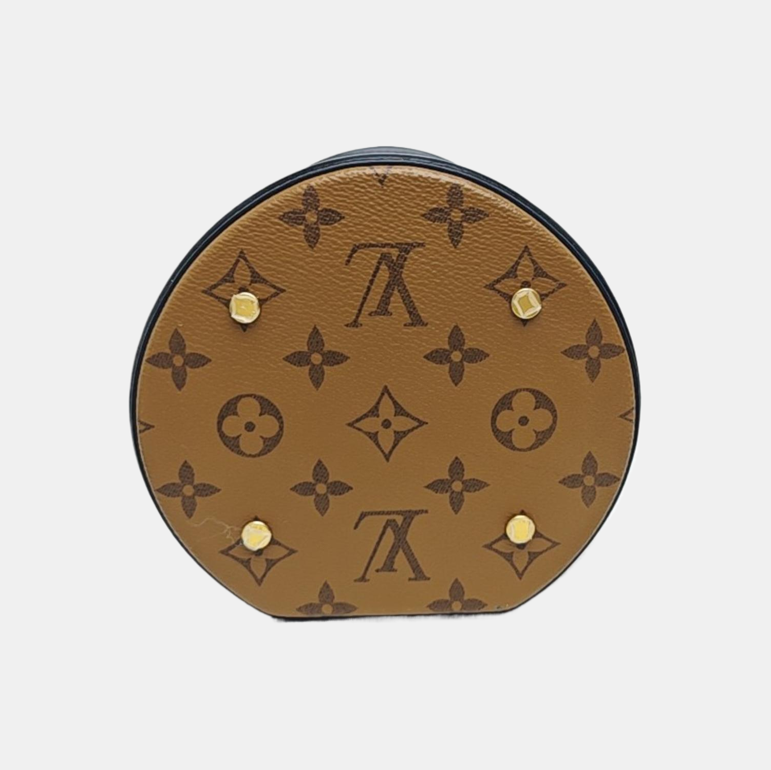 CANNES PM Monogram Coated Canvas Brown