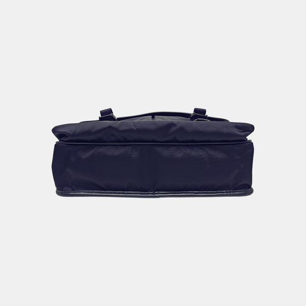 Nylon Shoulder Bag Blue