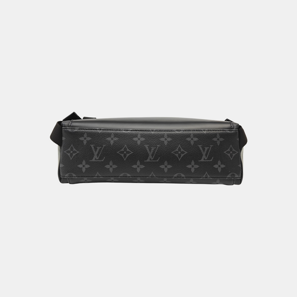 VOYAGER PM Monogram Coated Canvas Black