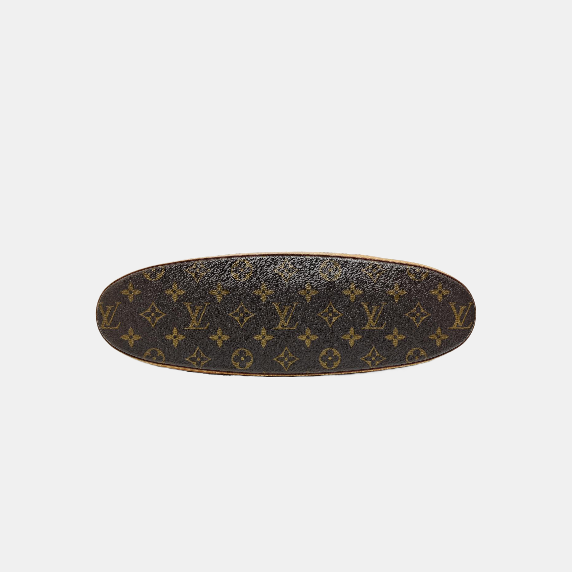 VINTAGE BABYLONE Monogram Coated Canvas Brown
