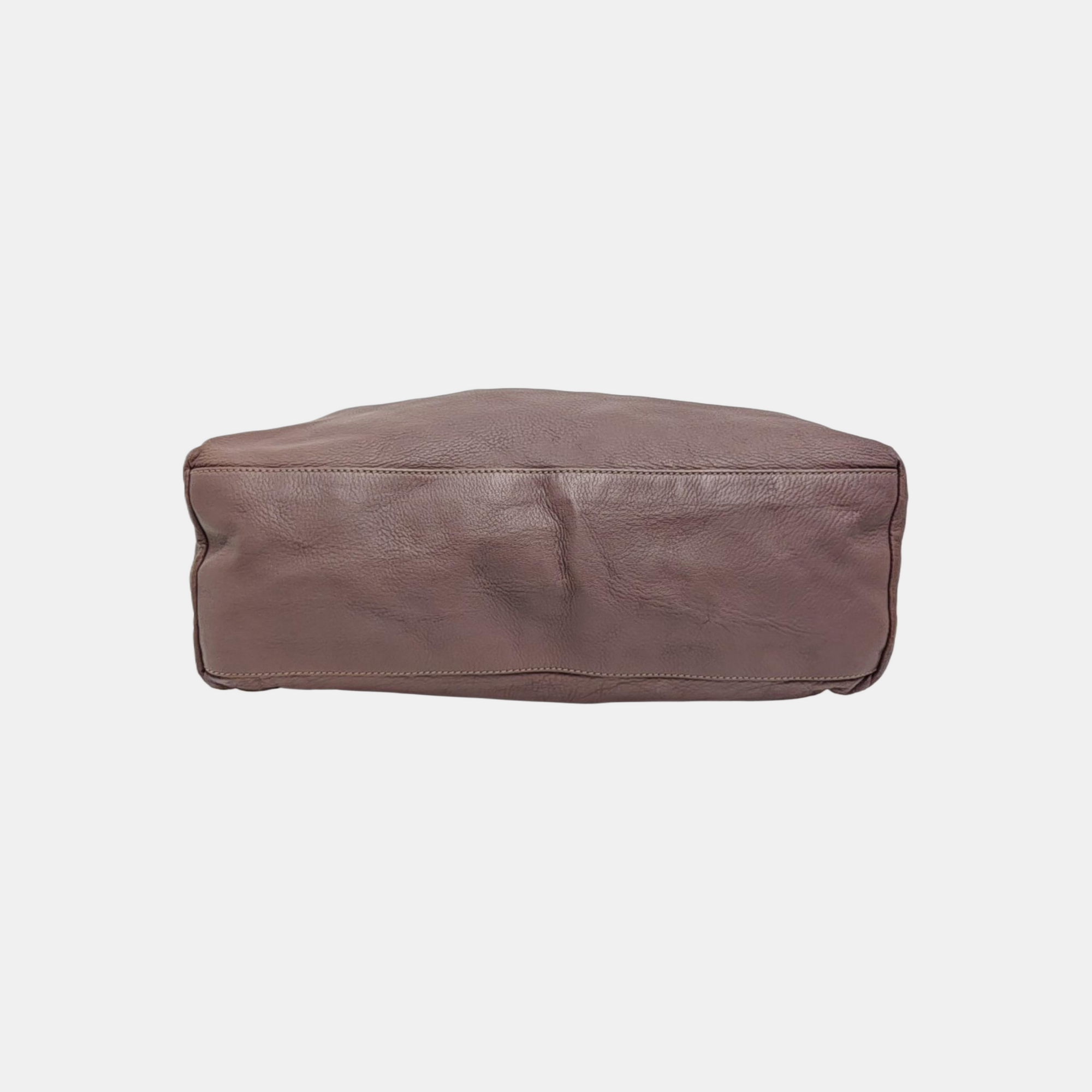 Bamboo 1947 Medium Calfskin Purple
