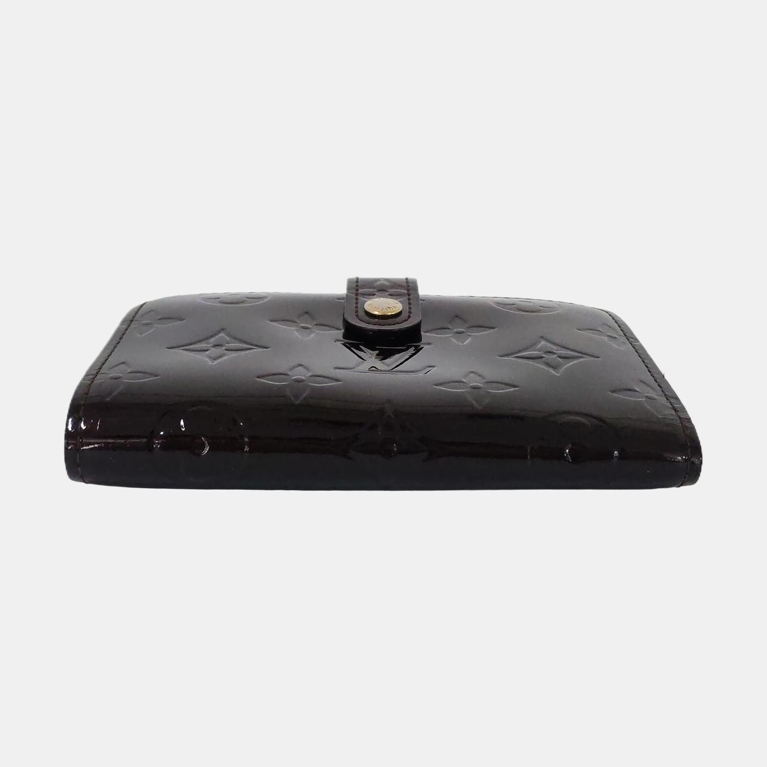 VIENNOIS Monogram Patent Leather Red Wallet