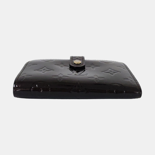 VIENNOIS Monogram Patent Leather Red Wallet