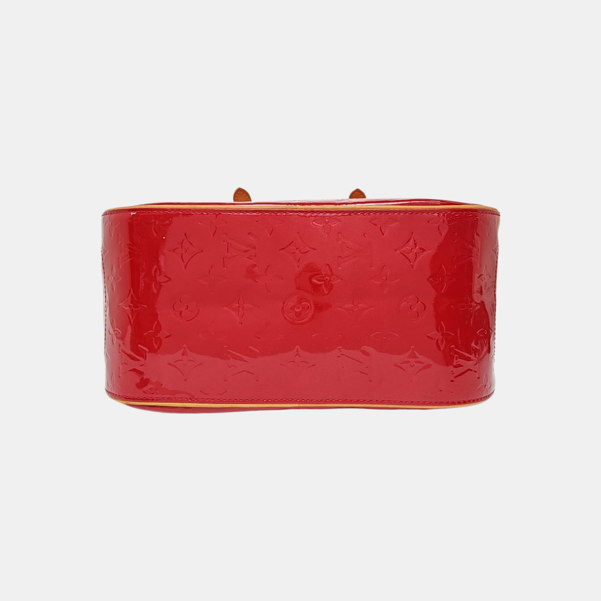 SUMMIT DRIVE Patent Leather Red