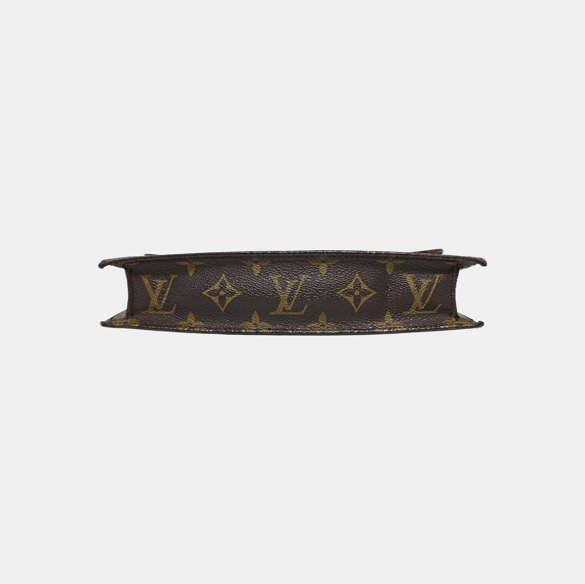 POCHETTE RABAT Monogram Coated Canvas Brown