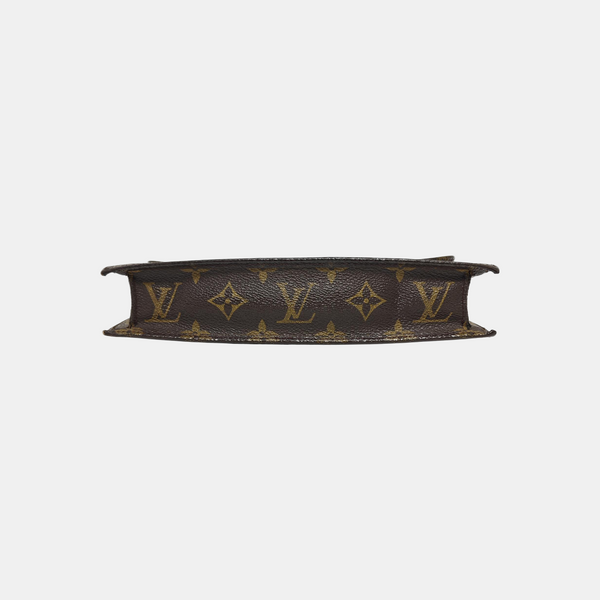 POCHETTE RABAT Monogram Coated Canvas Brown